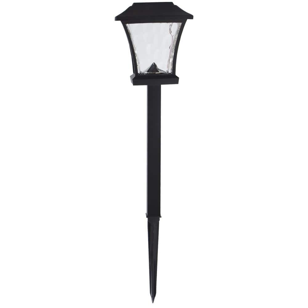 Classy Caps Elegante 50x Brighter (60-Lumen) 1-Watt Black Solar LED Post Light Classy Caps Elegante 50x Brighter (60-Lumen) 1-Watt Black Solar LED Post Light