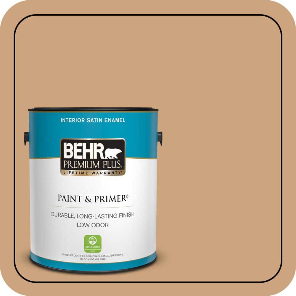 1 gal. #QE-21 Albuquerque Satin Enamel Low Odor Interior Paint & Primer price history on PriceWatchPro