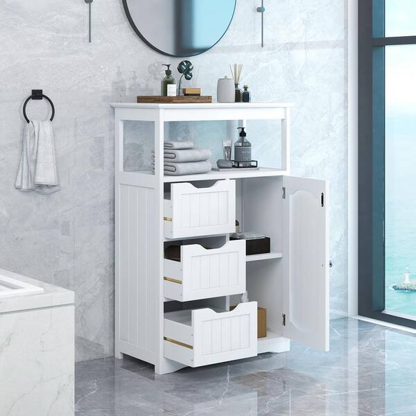 SSWW Bathroom Vanity- Cabinet door with 3 drawers