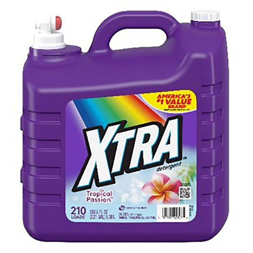 Xtra 283.5 oz. Trop Passn Liquid Laundry Detergent 42907 The Home Depot