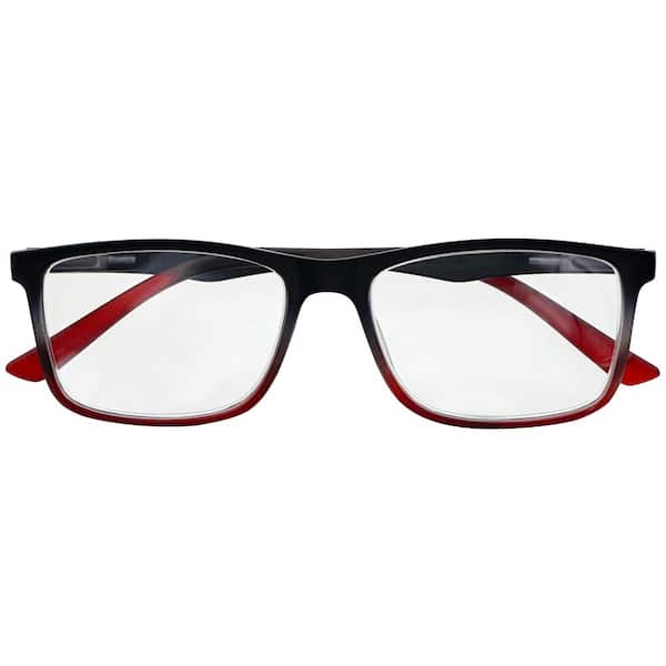 Magnifeye Red Square Ombre 3.0 Reading Glasses