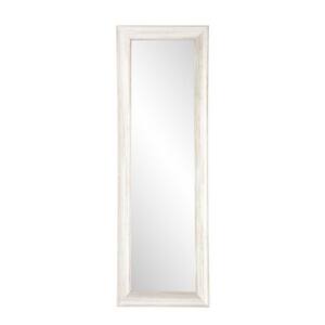 Large Rectangle White Classic Mirror (54.5 in. H x 21 in. W)