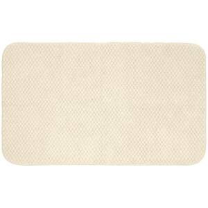 Cabernet Ivory 30 in. x 50 in. Washable Bathroom Accent Rug