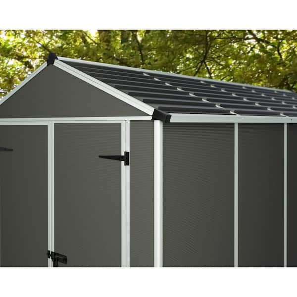 CANOPIA by PALRAM Rubicon 8 ft. W x 10 ft. D Resin Plastic Outdoor