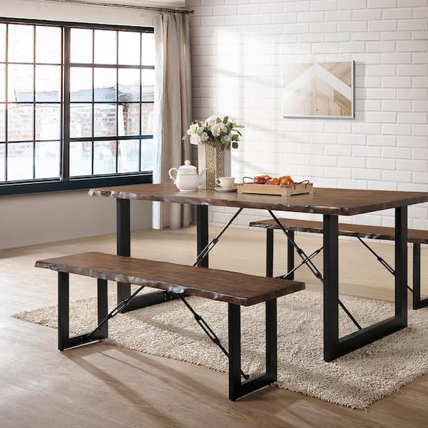 Jackson Walnut Wood Bench