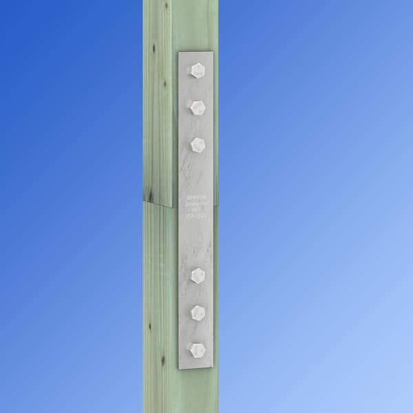 HST 2-1/2 in. x 21-1/4 in. 7-Gauge Hot-Dip Galvanized Heavy Strap Tie