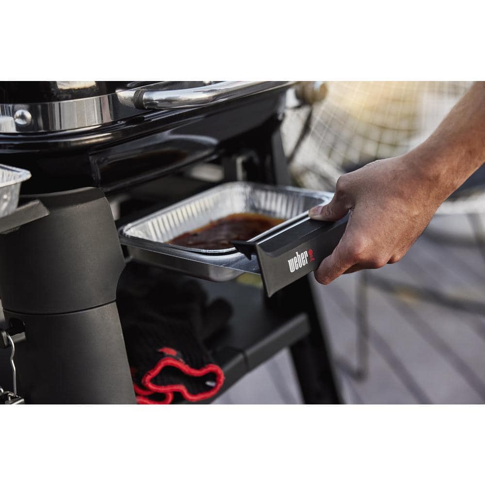 Weber Lumin Compact Yellow Electric Grill with High-Heat Sear