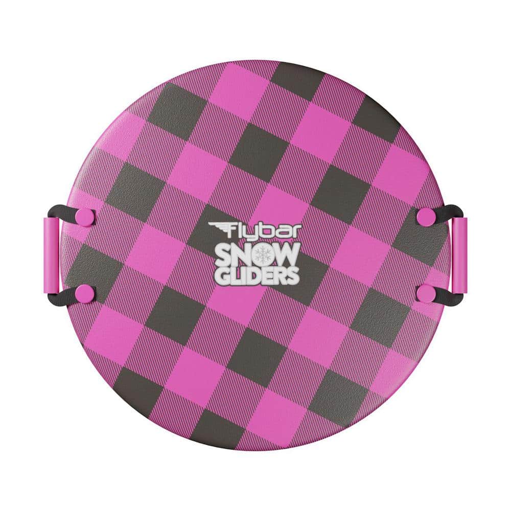 Flybar Snow Sled for Kids Foam Saucer Disc Sled Ages 6 Plus Easy Grip ...