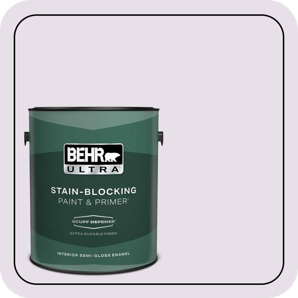 1 gal. #660C-1 Bubble Bath Extra Durable Semi-Gloss Enamel Interior Paint & Primer price history on PriceWatchPro