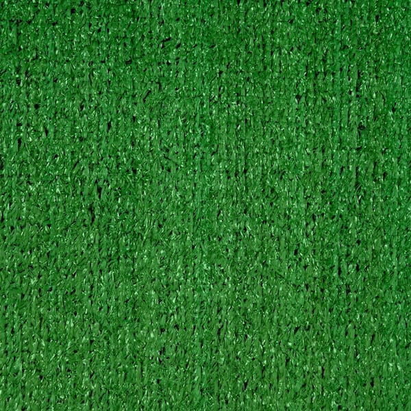 Mainstream 12 ft. Wide x Cut to Length Emerald Green Artificial Grass Turf