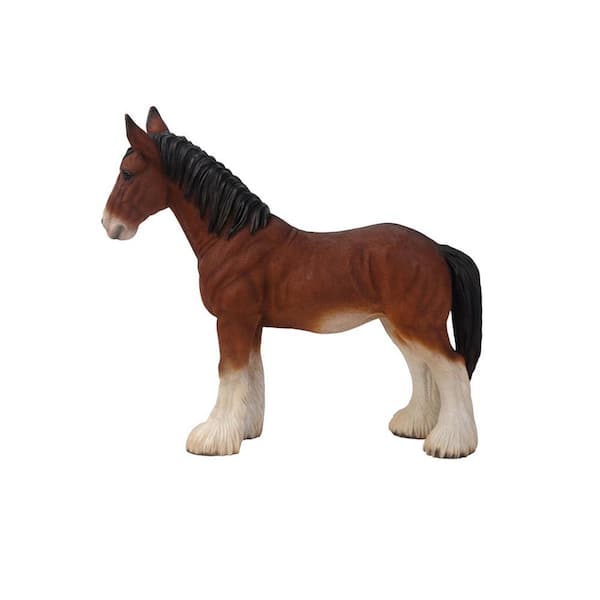 HI-LINE GIFT LTD. Horse-Draught Horse 87781-S - The Home Depot