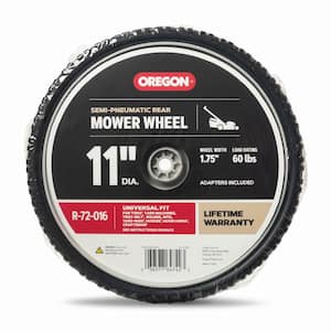 11" Rear Wheel for Walk-behind Mowers, Universal Fit (R-72-016)
