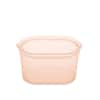 Zip Top 16 oz. Peach Reusable Silicone Small Dish Zippered Storage Container  Z-DSHS-07 - The Home Depot