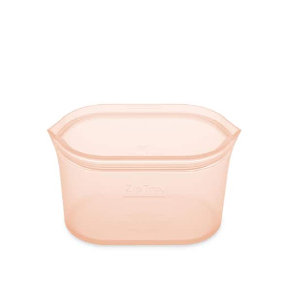 Zip Top 16 oz. Frost Reusable Silicone Small Dish Zippered Storage