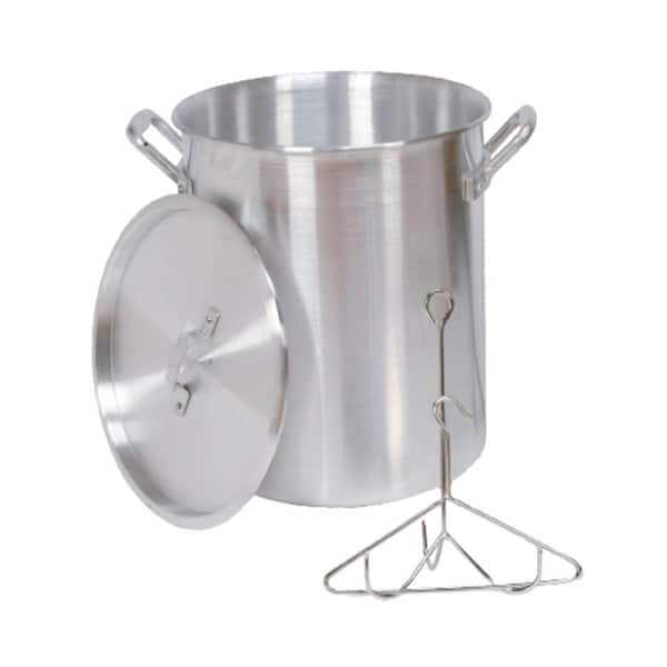 Grease Strainer Cup & Lid, Aluminum, 40-oz.