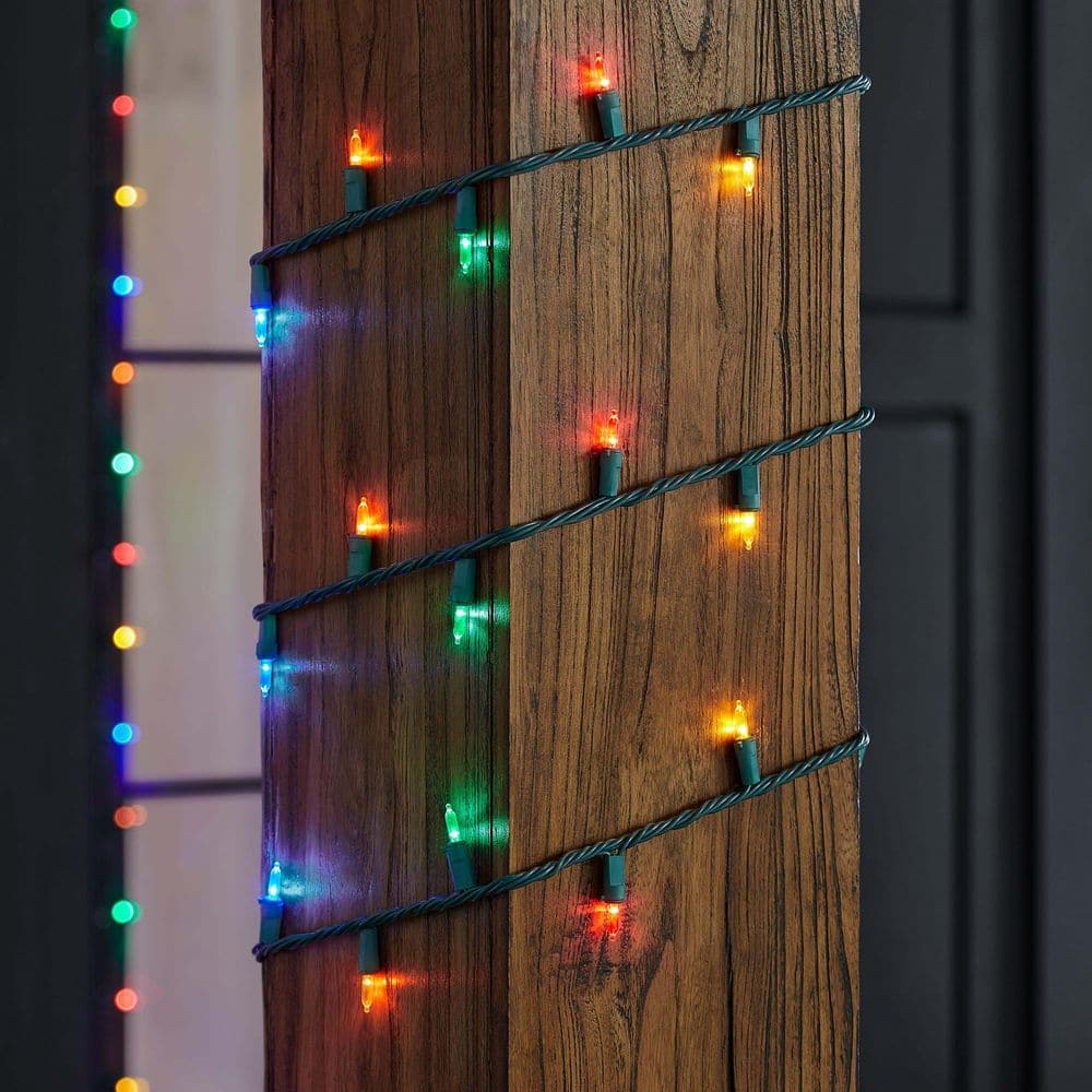 Multi Rope Light Home Accents Holiday 300 Count Multi-Colored Steady Lit Super-Bright ...