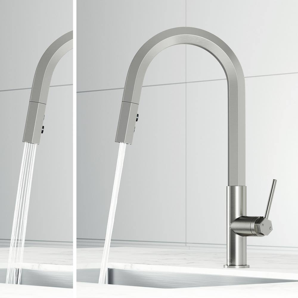 Hart 18" Stainless Steel Pull-Down Kitchen Faucet
