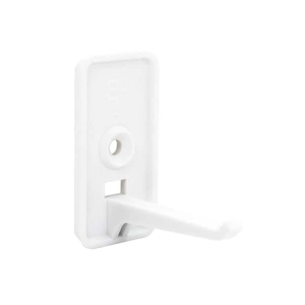 M-D Building Products (2-Pack) Superhooks 1.69 in White 11 lb. Load Capacity Nimble Hook with Multiple Fasteners