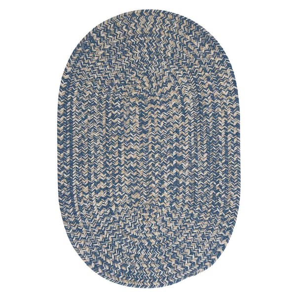 Cicero Denim  Doormat 2 ft. x 4 ft. Area Rug