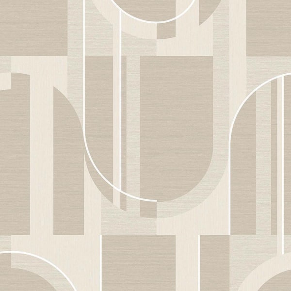 Graham & Brown Marcia Taupe Wallpaper