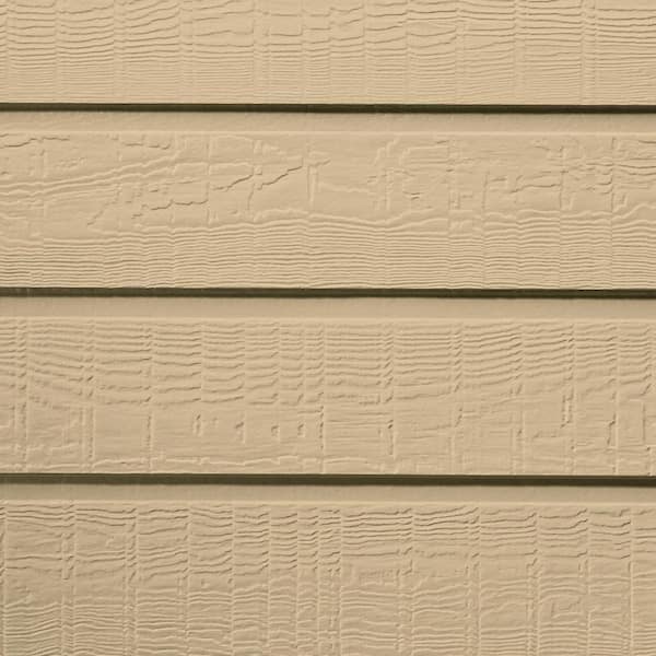 James Hardie Hardie Plank HZ10 8 in. x 144 in. Primed Custom Roughsawn Fiber Cement Lap Siding