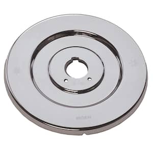Chateau 7 in. Dia Escutcheon for Single-Handle Tub and Shower Valves in Chrome