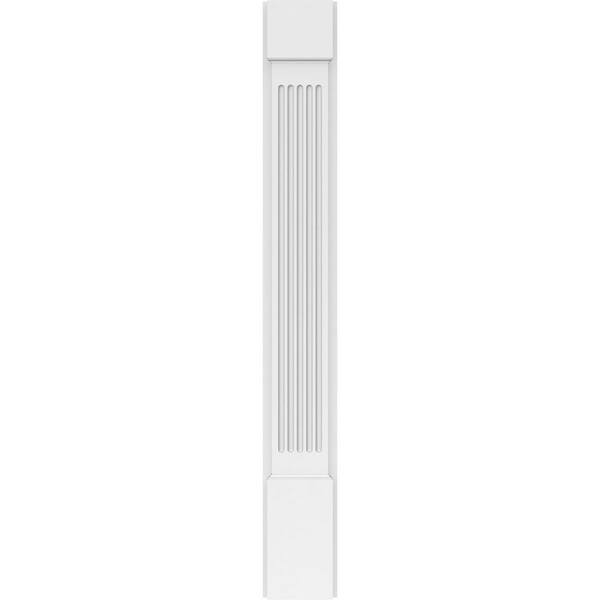 Ekena Millwork 2 in. D x 6 in. W x 48 in. L Primed Polyurethane Pilaster 1-Pack