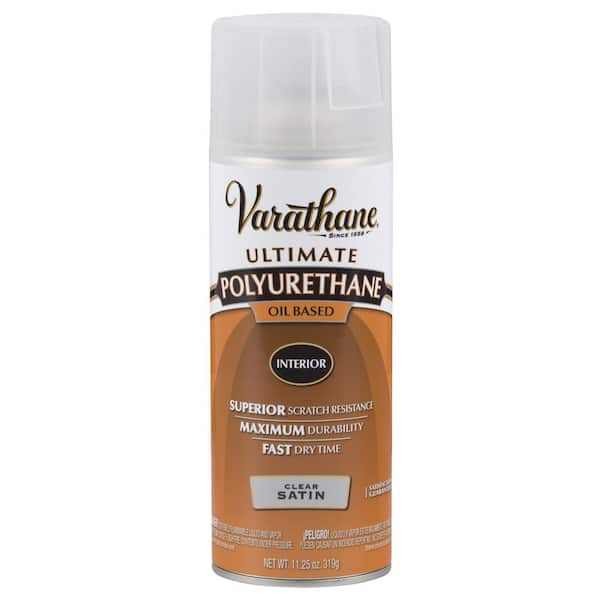 Varathane 11 oz. Clear Satin Oil-Based Interior Polyurethane Spray (6-Pack)