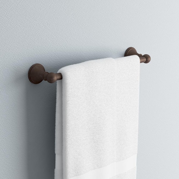 Crestfield 18 in. Wall Mount Towel Bar Bath Hardware Accessory in Venetian Bronze