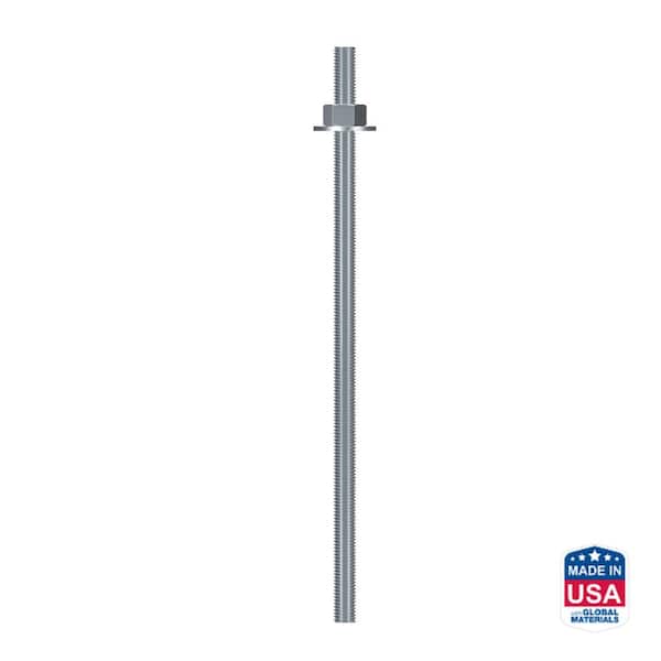 Simpson Strong-Tie RFB 5/8 in. x 16 in. Zinc-Plated Retrofit Bolt