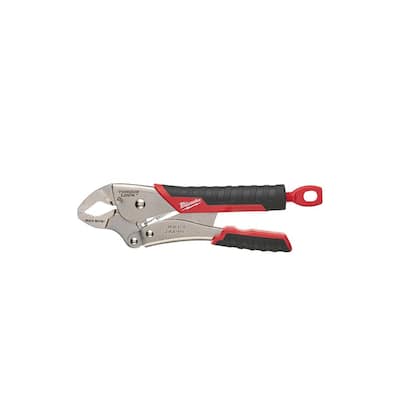 10 in. Gripped Curved Jaw Locking Pliers with MaxBite