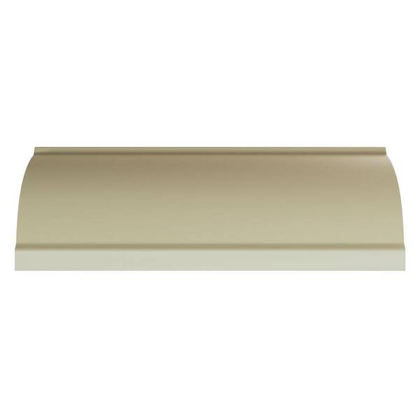 Ekena Millwork Terrel 3.125 in. D x 4.5 in. W x 96 in. L Polyurethane Crown Moulding