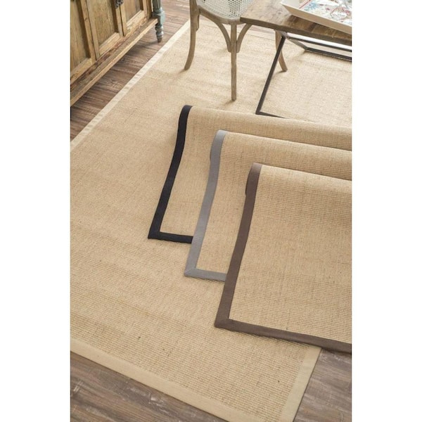 Orsay Machine Woven Jute Beige 3 ft. x 8 ft. Runner Rug