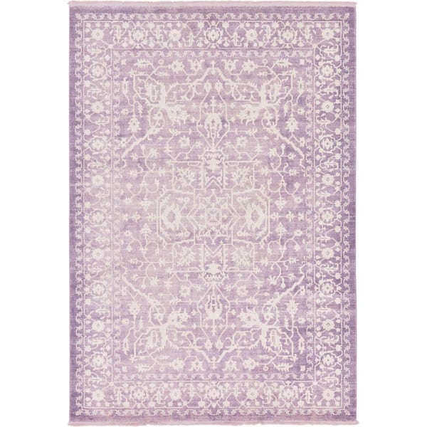 New Classical Olympia Purple 7' 0 x 10' 0 Area Rug