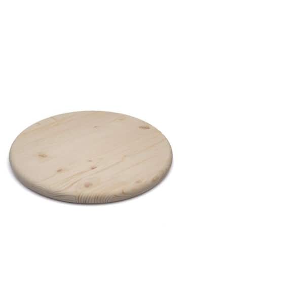 Kimberly Bay Common: 1 in. x 17.75 in x 1.48 ft; Actual: 1.0 in. x 17.75 in. x 1.48 ft. Edge-Glued Round