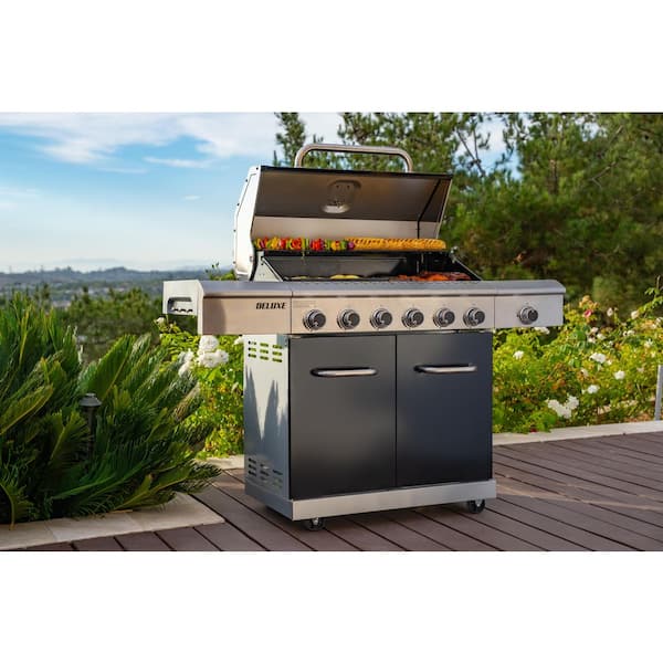 Nexgrill Deluxe 6バーナーガスグリル LPガス・屋外専用 Nexgrill Deluxe 6バーナーガスグリル LPガス・屋外専用 楽天市場
