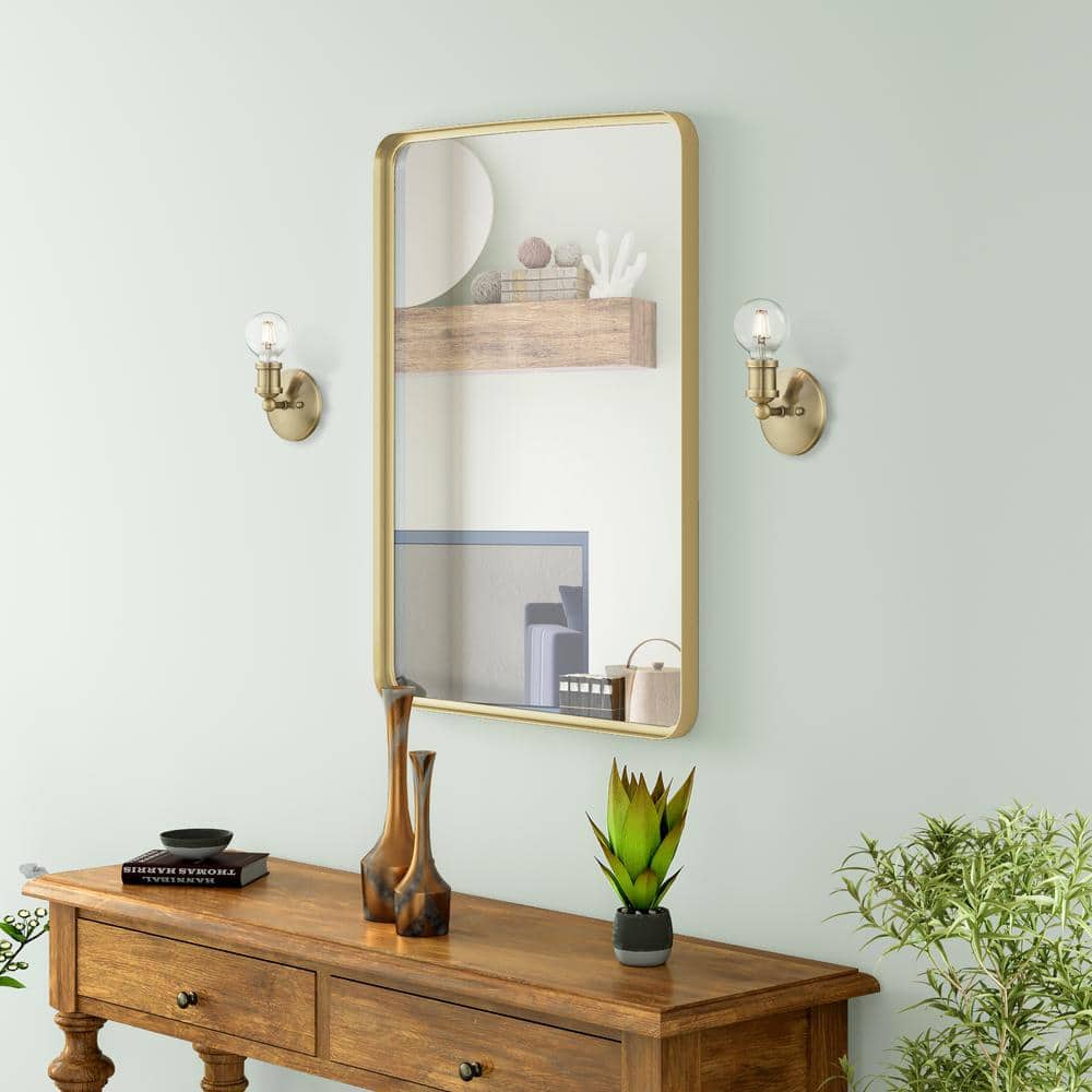 Lansdale Antique Brass Single-Light Vanity Sconce
