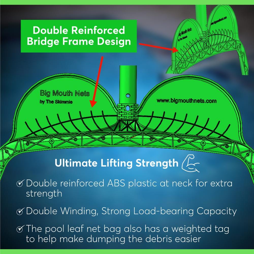 Mr. Frog "Freddy" Leaf Rake Net