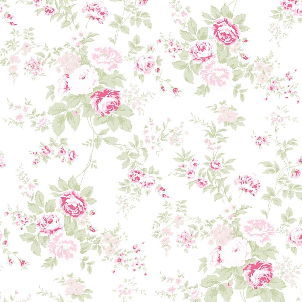 Graham & Brown Rachel Ashwell Wildflower Pink Wallpaper Sample 12513294 ...