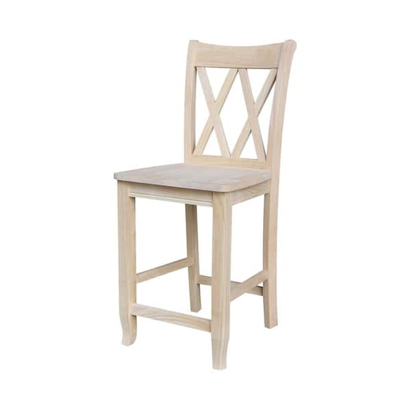 double x back swivel bar stool