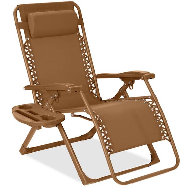 Best Choice Products Desert Metal Zero Gravity Folding Beach Chair