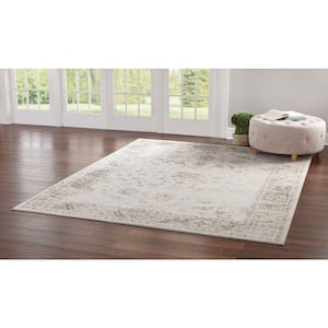 Old Treasures Beige 2 ft. x 7 ft. Runner Rug