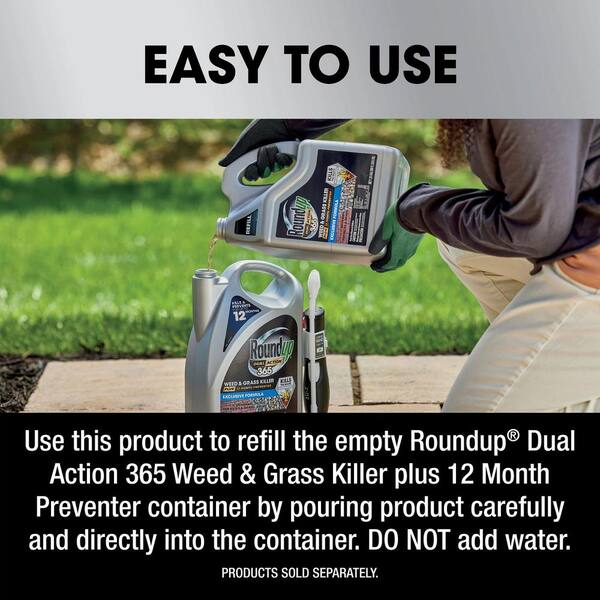 thumbnail image 2 of Roundup Dual Action 365 Concentrate Weed & Grass Killer – 32 Oz 2 of 6