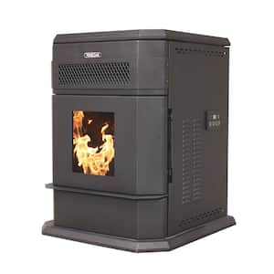2200 sq. ft. EPA Certified Pellet stove with 120 lbs. Hopper and Remote Control