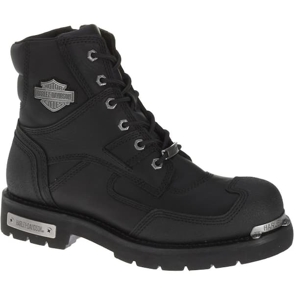 Harley-Davidson Zak Men's 13.0 W Black Steel Toe Boot D93497 - The