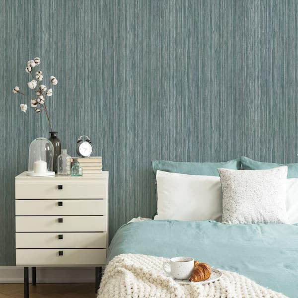 Faux Grasscloth Peel and Stick Wallpaper  Tempaper  Co