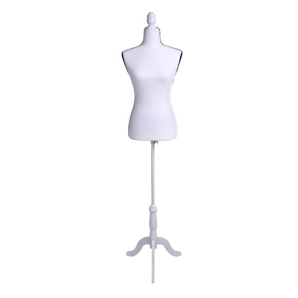 Mannequins Creative Female Mannequin Torso Large Size Mannequin Body Tripod  Base and Square Wheel Stand Half Body Manikin