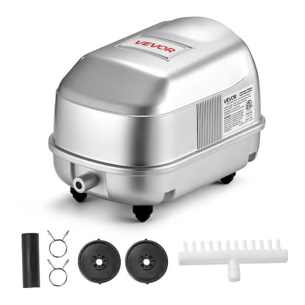 Linear Air Pump 792 GPH Air Flow Septic Aerator Pump Aeration System for 8 ft. Deep Ponds Fit for Waste Treatment