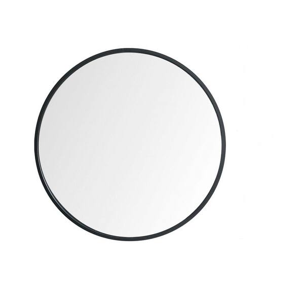 Unbranded 31.5 in. x 31.5 in. Fashion Classic Simple Round Metal Framed Decorative Mirror
