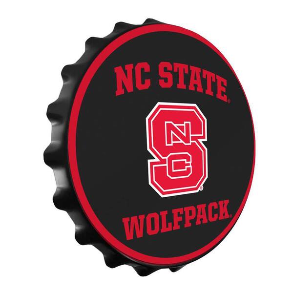 The Fan-Brand 19 in. NC State Wolfpack Block S Plastic Bottle Cap  Decorative Sign NCNCST-210-01A - The Home Depot